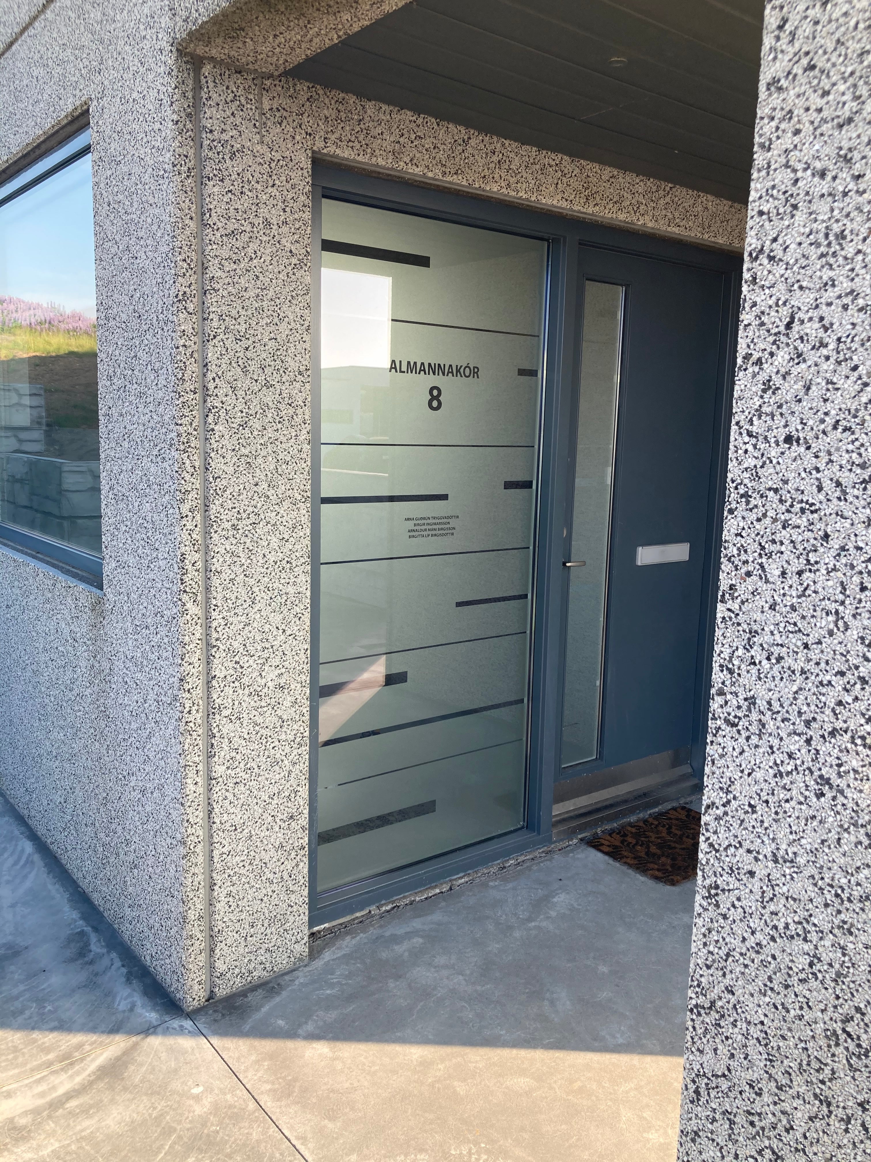 Frosted Window Film | Abstract lines | S09