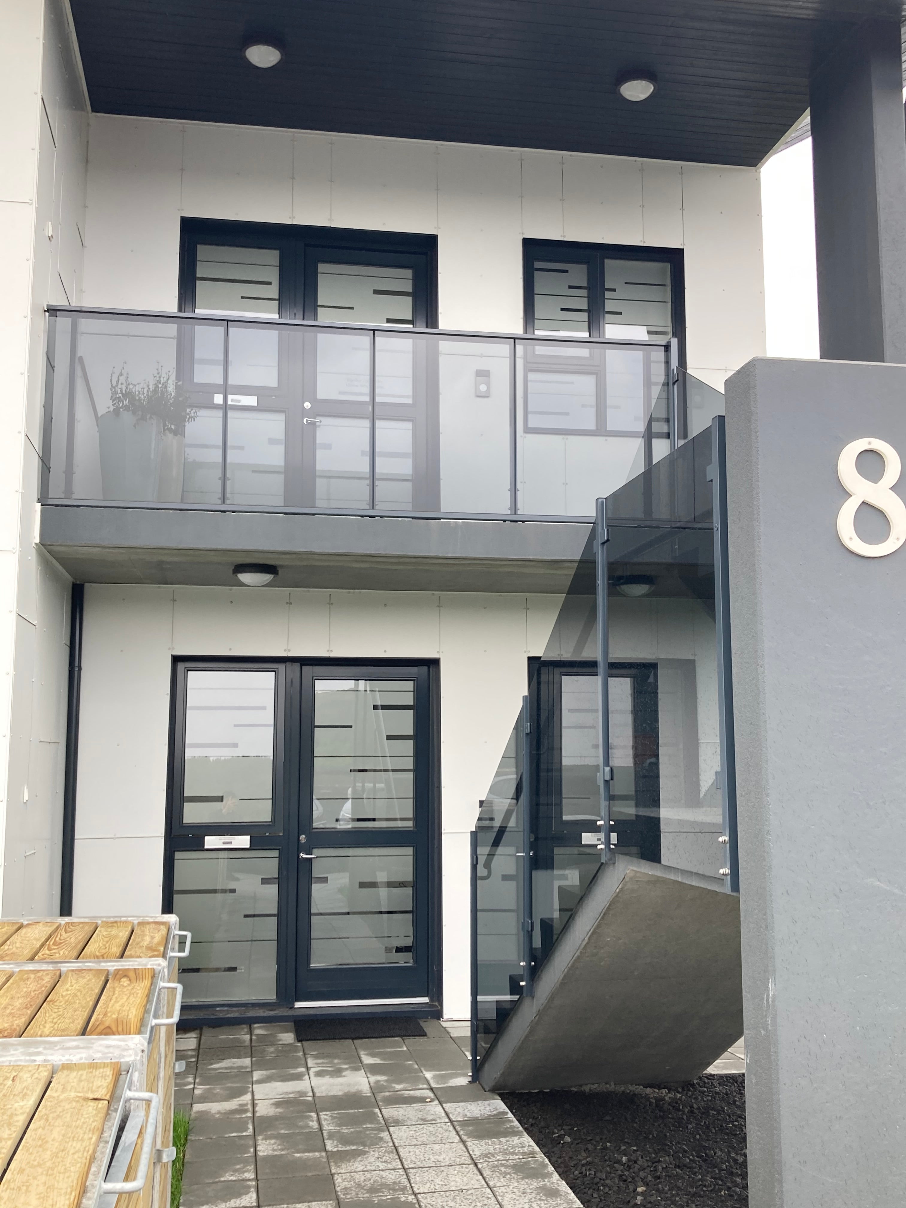 Frosted Window Film | Abstract lines | S09