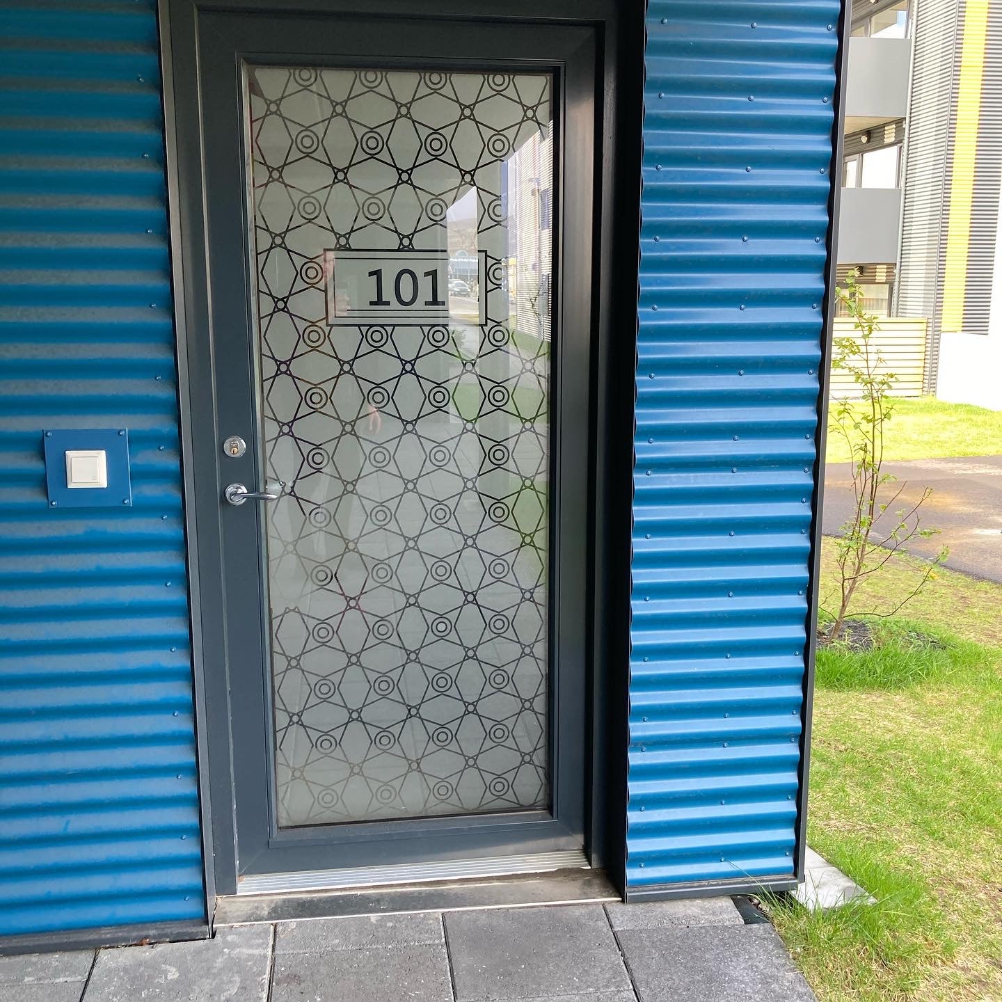 Frosted Window Film | Hexagon pattern | S12