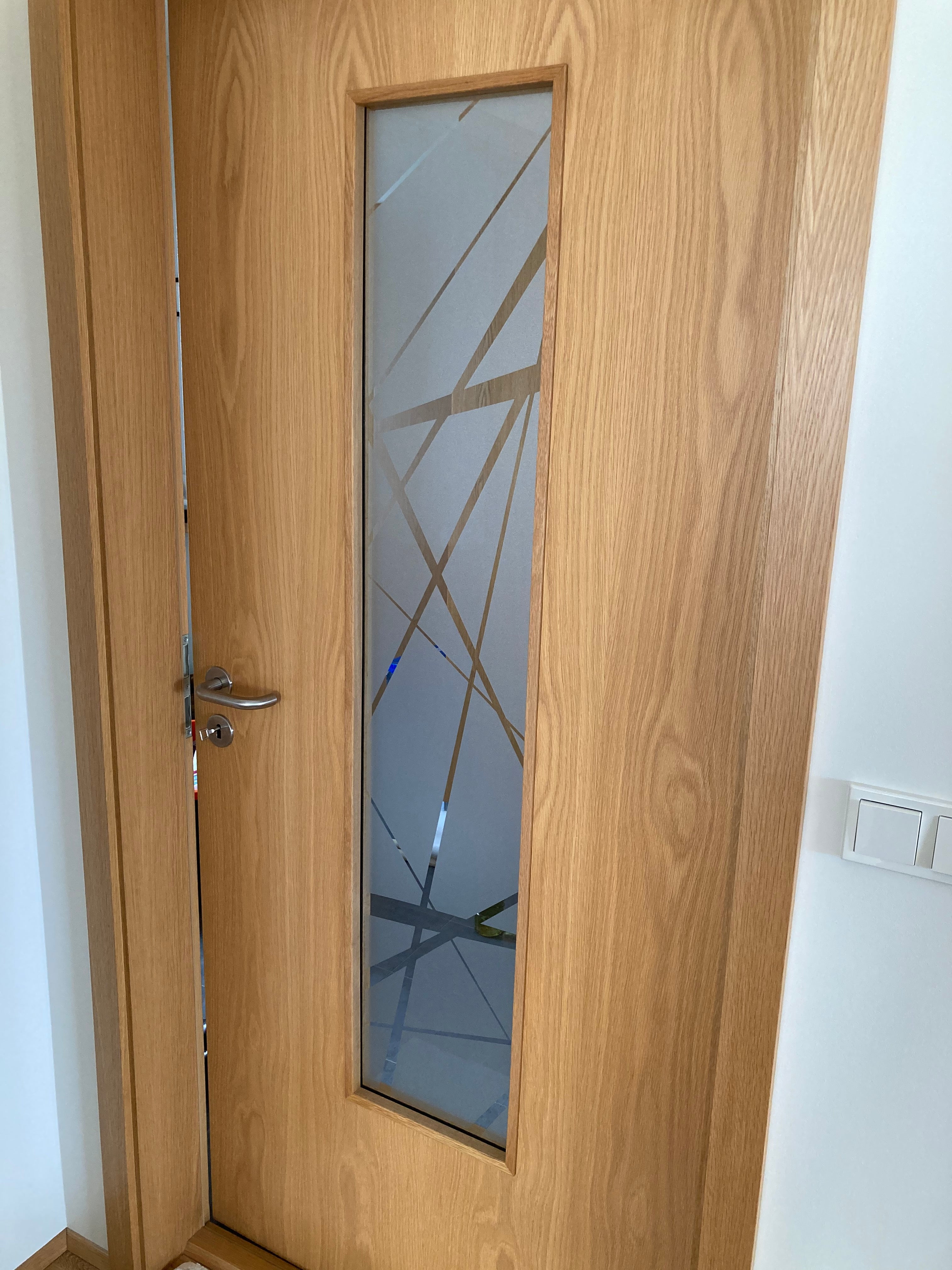 Frosted Window Film | abstract chaotic | S04