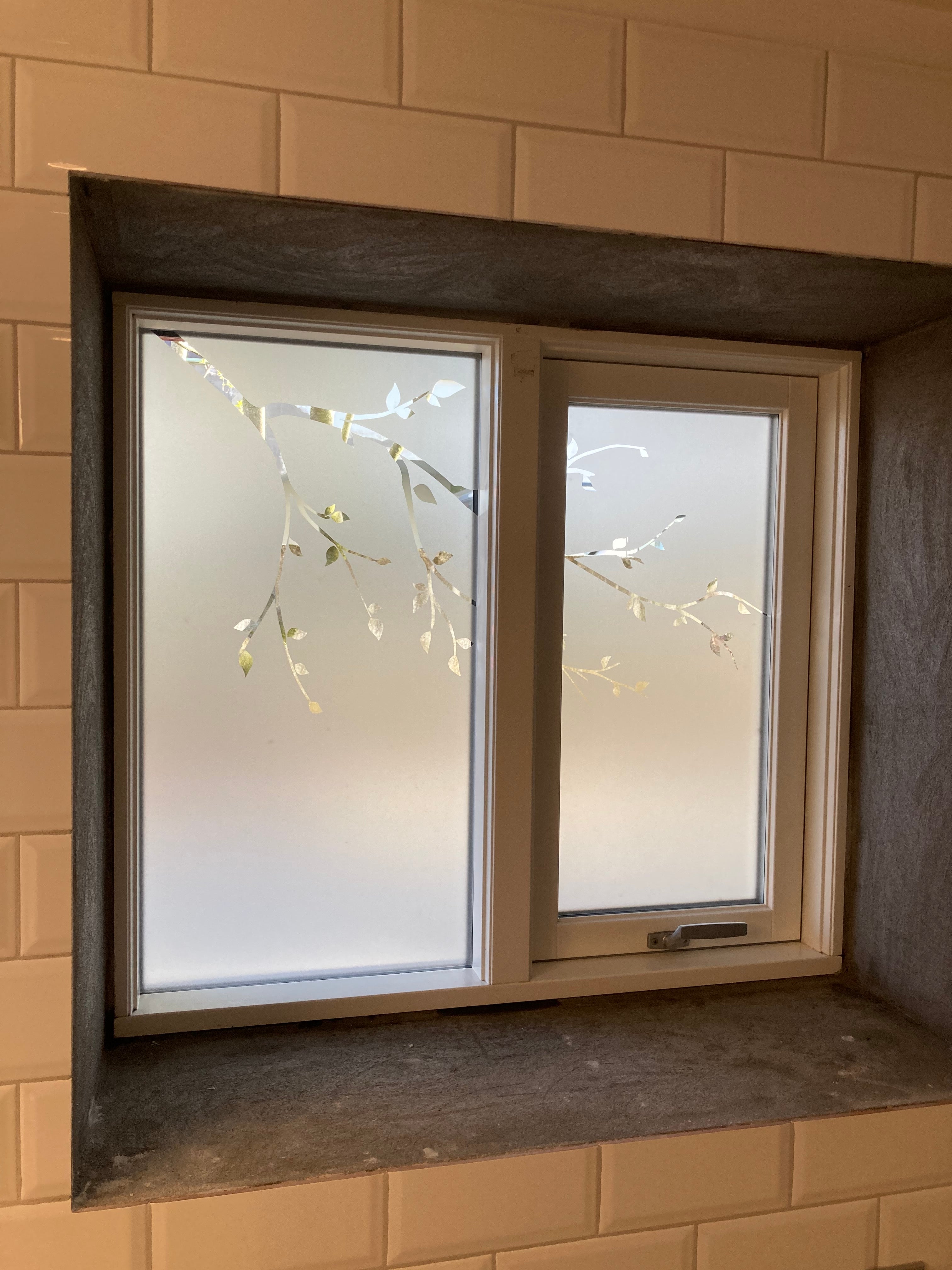 Frosted Window Film | Tree branch 1 | S13
