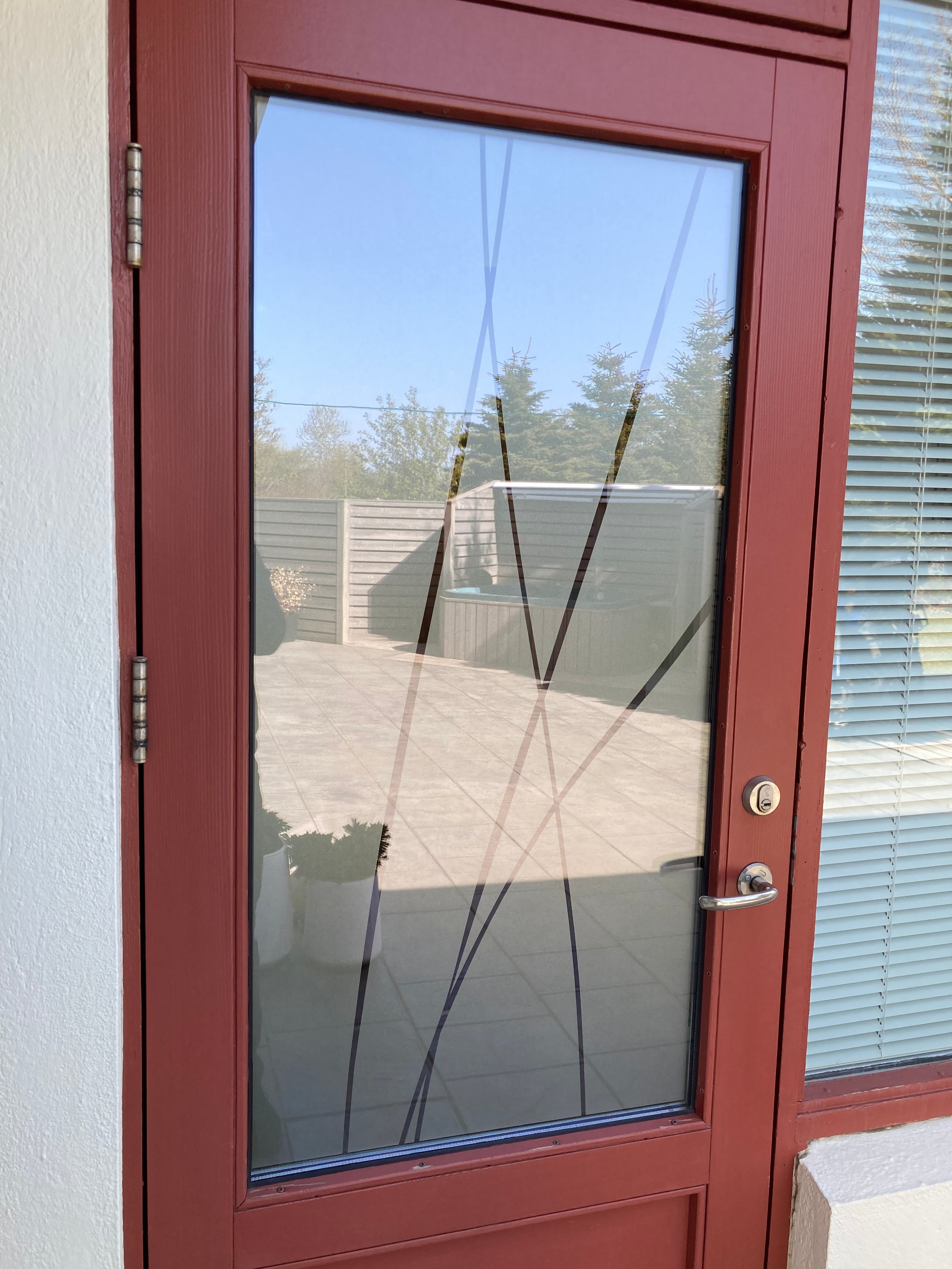 Frosted Window Film | Modern v2 | S11