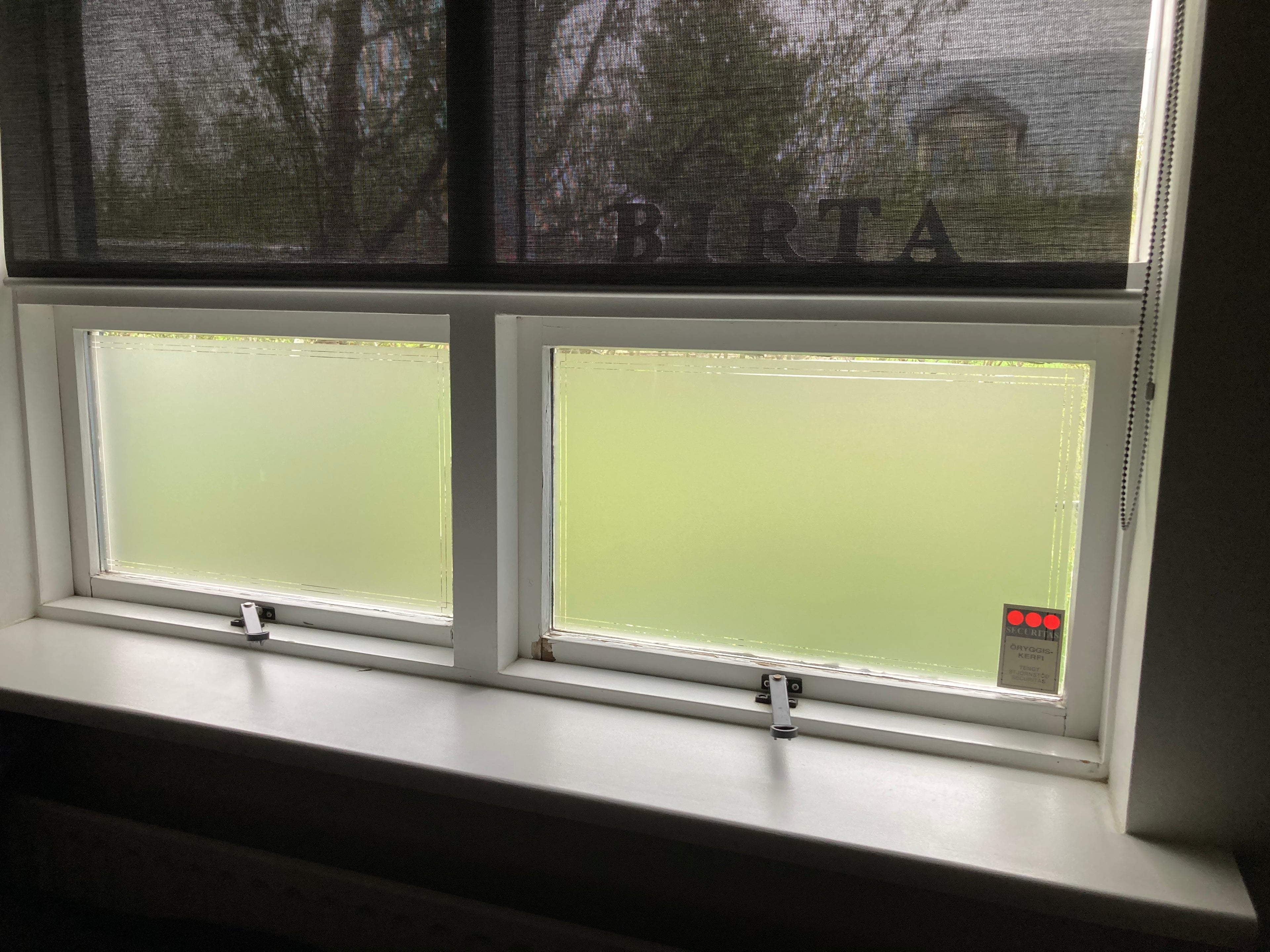 Frosted Window Film | Art Deco minimal | S05