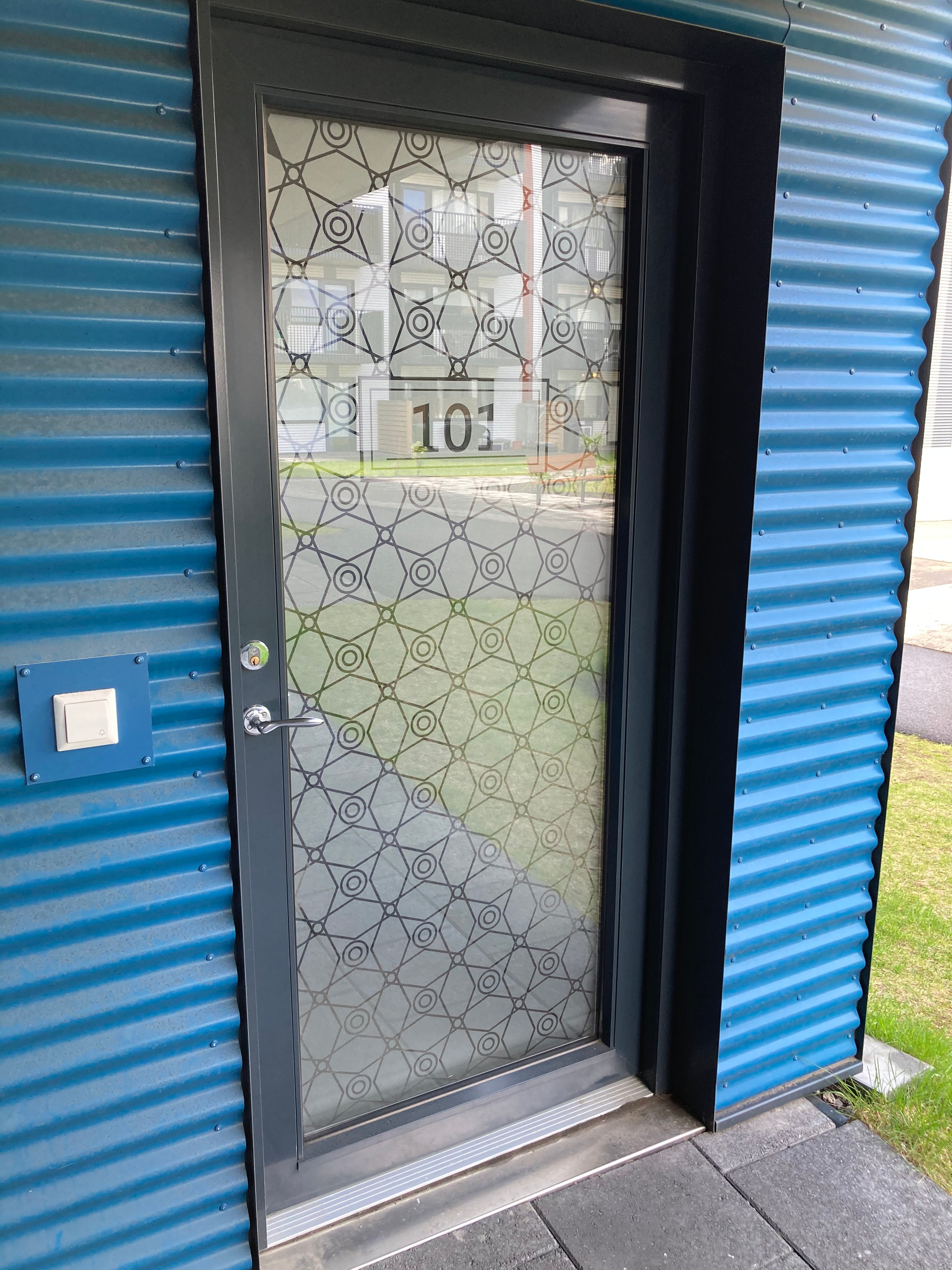 Frosted Window Film | Hexagon | S08