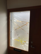 Frosted Window Film | abstract chaotic | S04