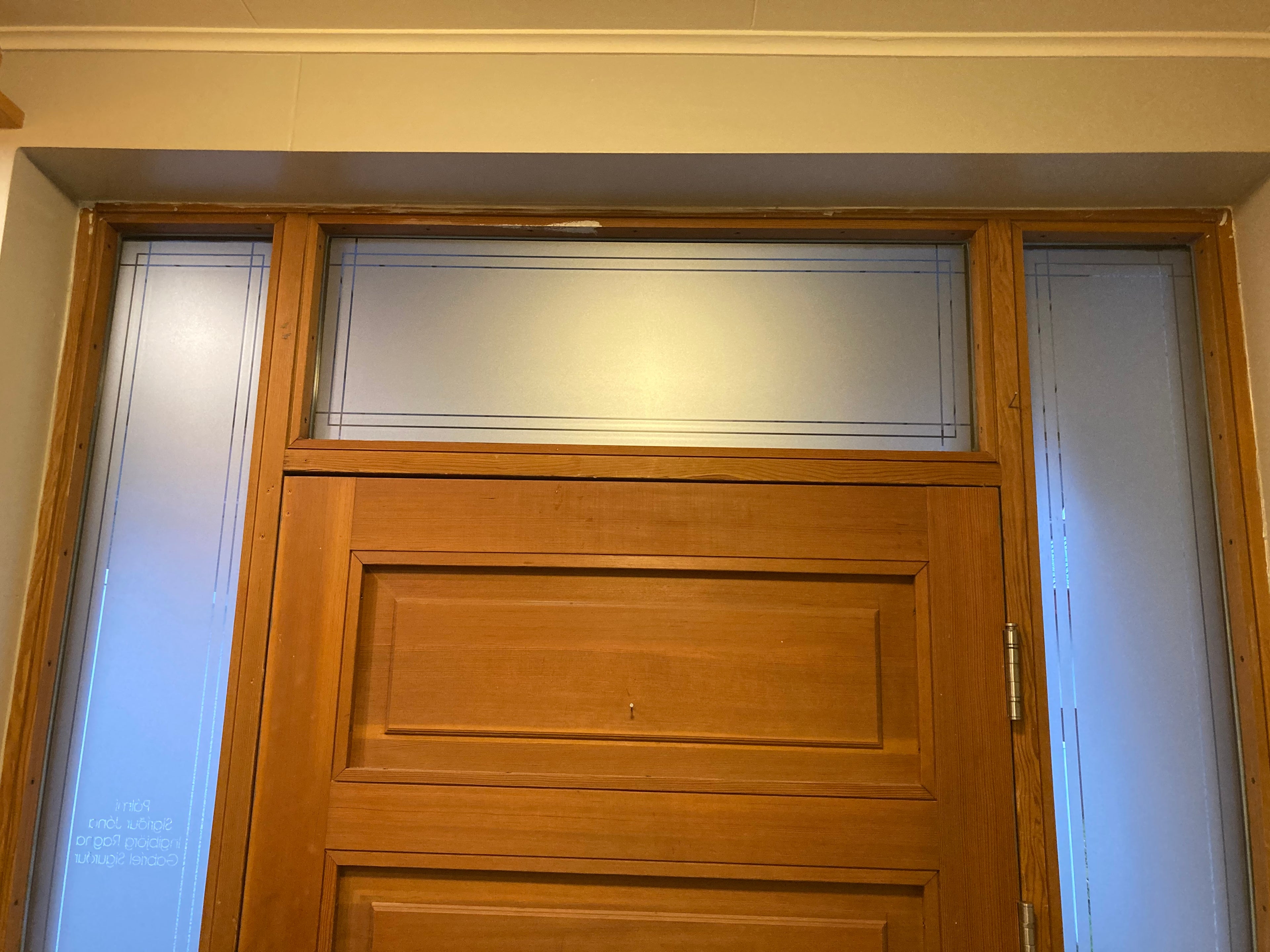 Frosted Window Film | Art Deco minimal | S05