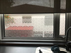 Frosted Window Film | 3d box pattern | S16