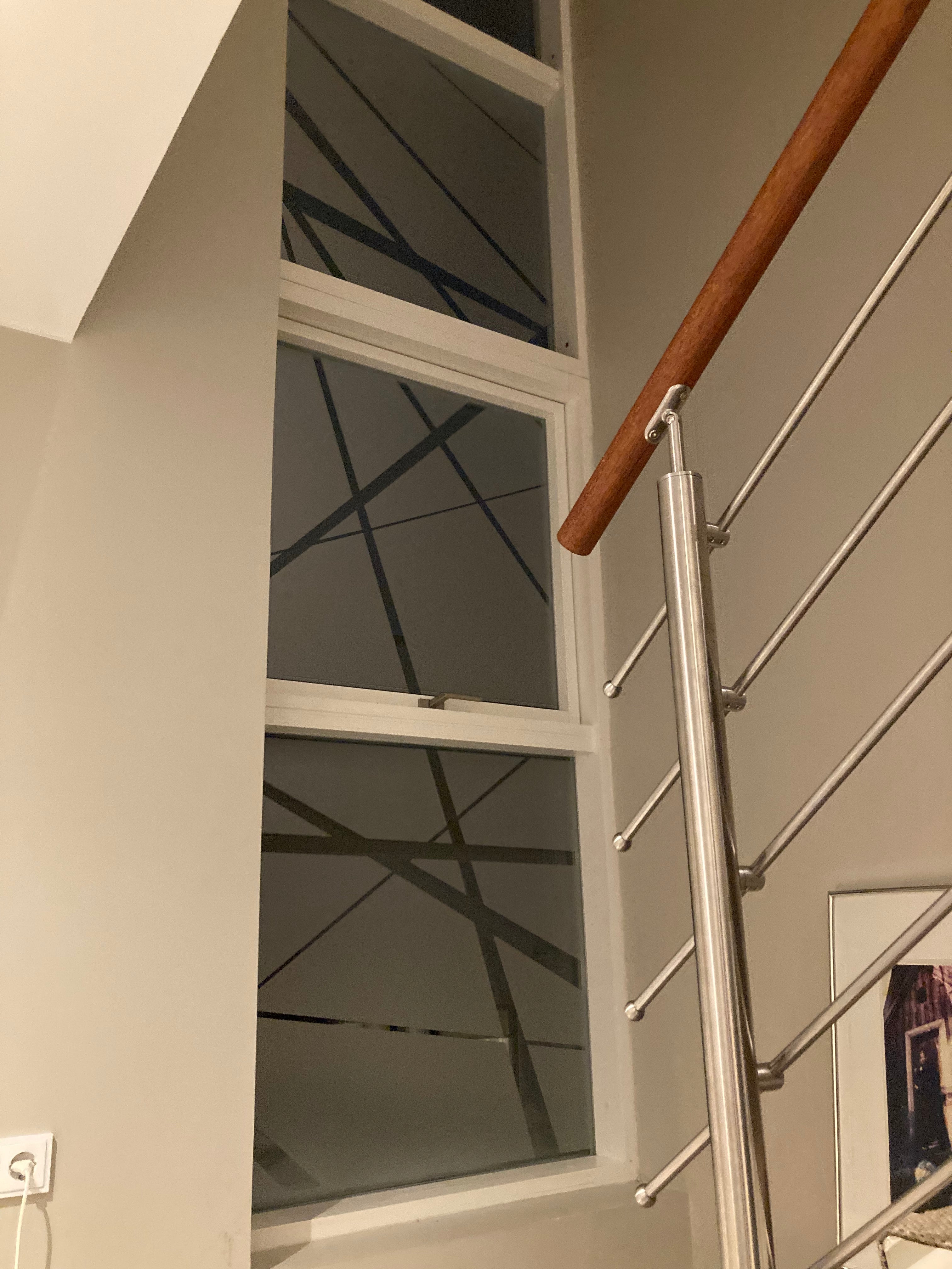 Frosted Window Film | abstract chaotic | S04