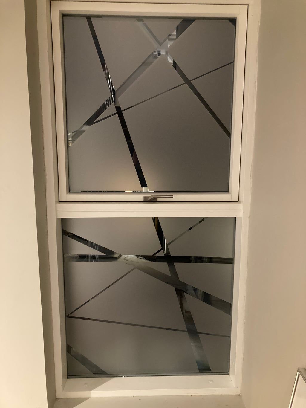 Frosted Window Film | abstract chaotic | S04