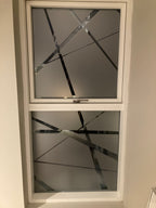 Frosted Window Film | abstract chaotic | S04