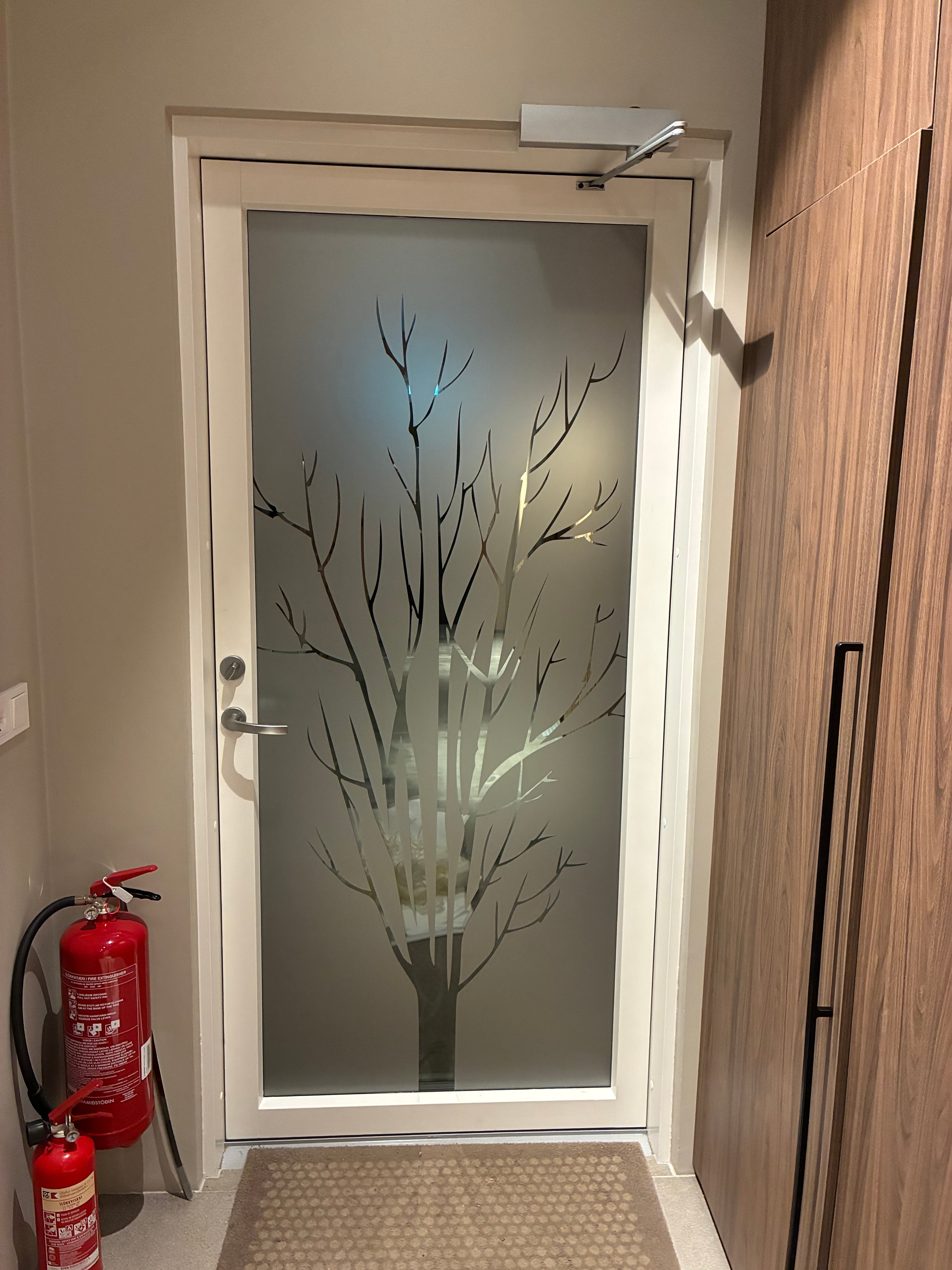 Frosted Window Film | Tree | S15