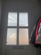 Frosted Window Film | abstract chaotic | S04