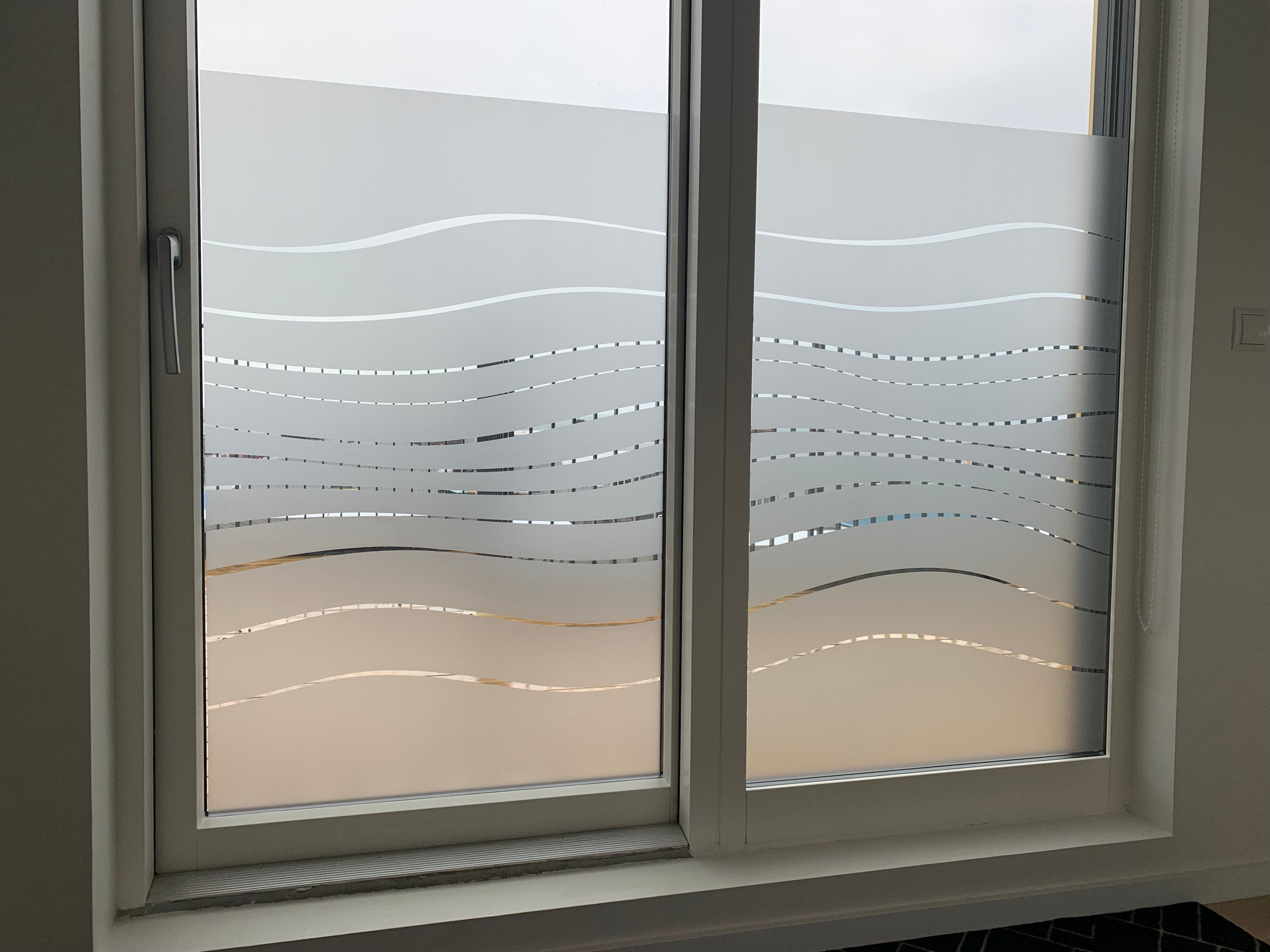 Frosted Window Film | Wave pattern | S25