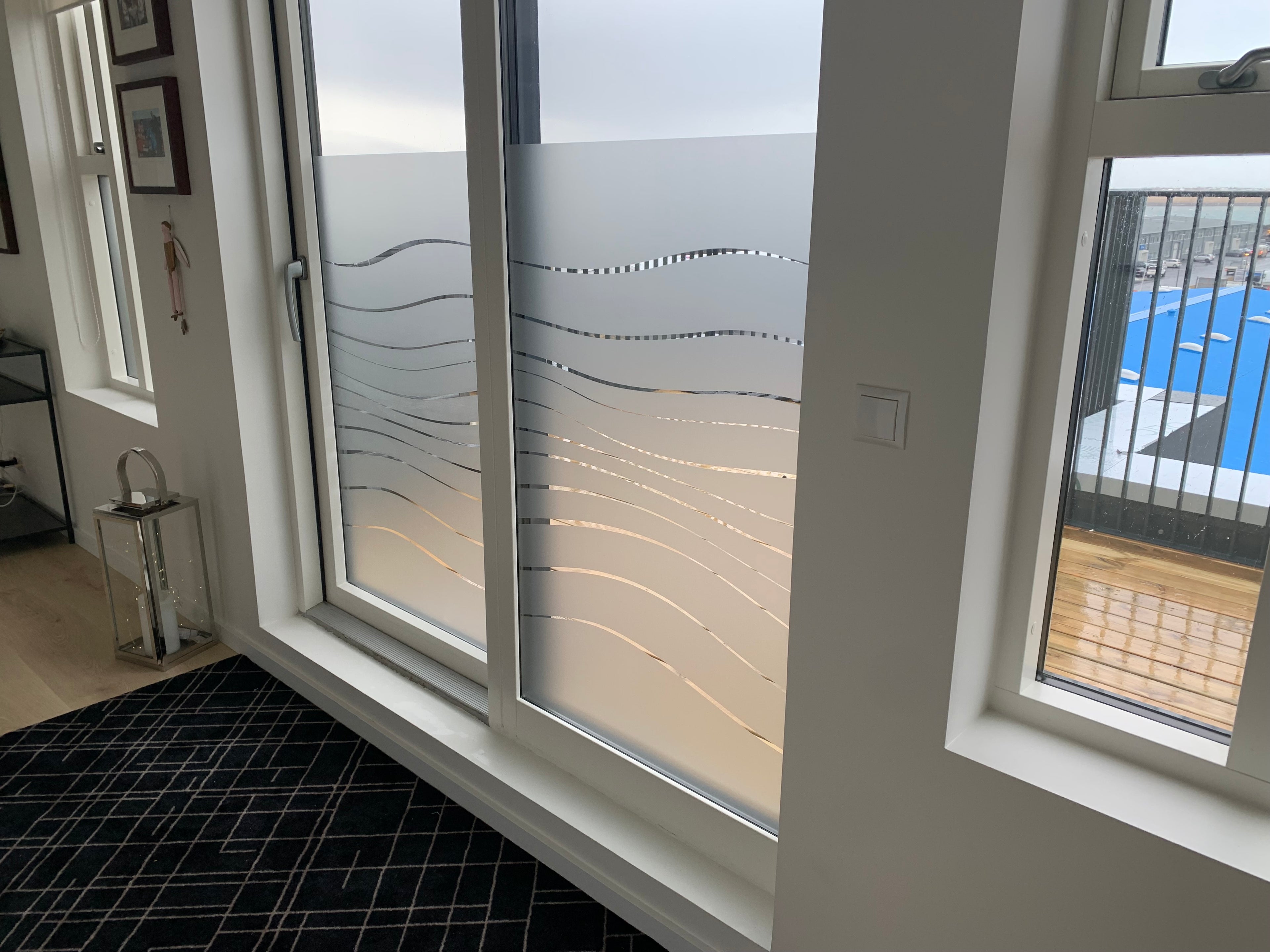 Frosted Window Film | Wave pattern | S25