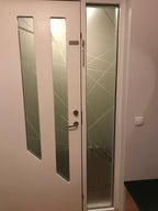 Frosted Window Film | abstract chaotic | S04