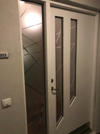 Frosted Window Film | abstract chaotic | S04