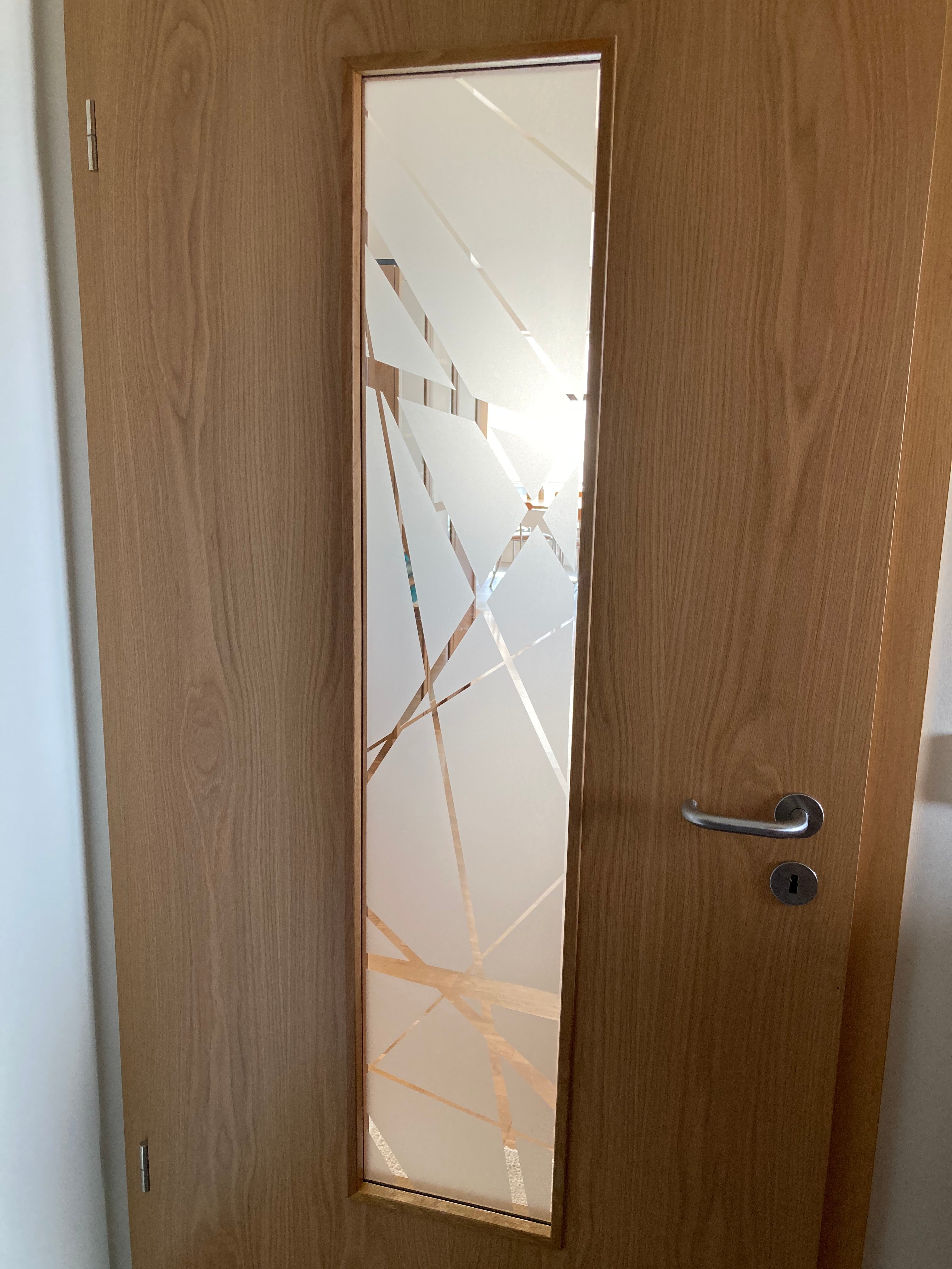 Frosted Window Film | abstract chaotic | S04