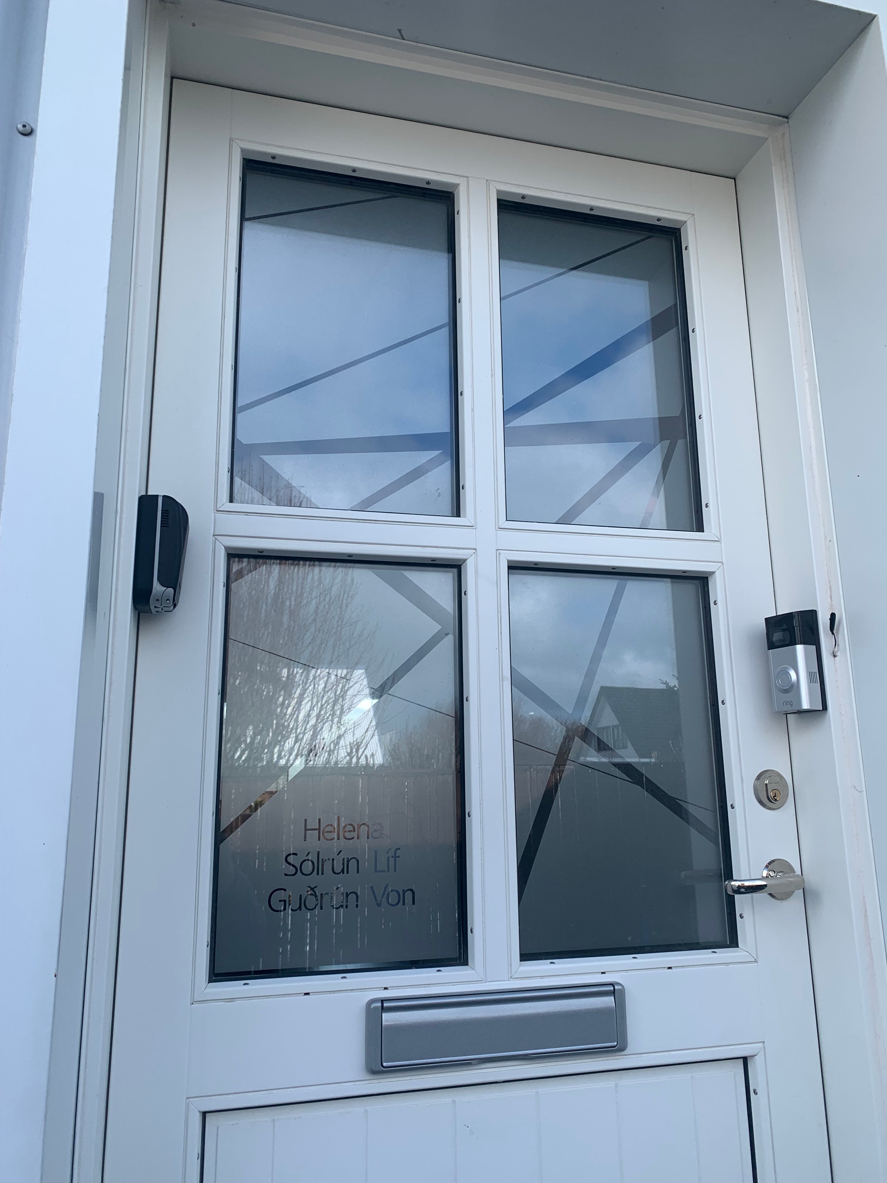 Frosted Window Film | abstract chaotic | S04