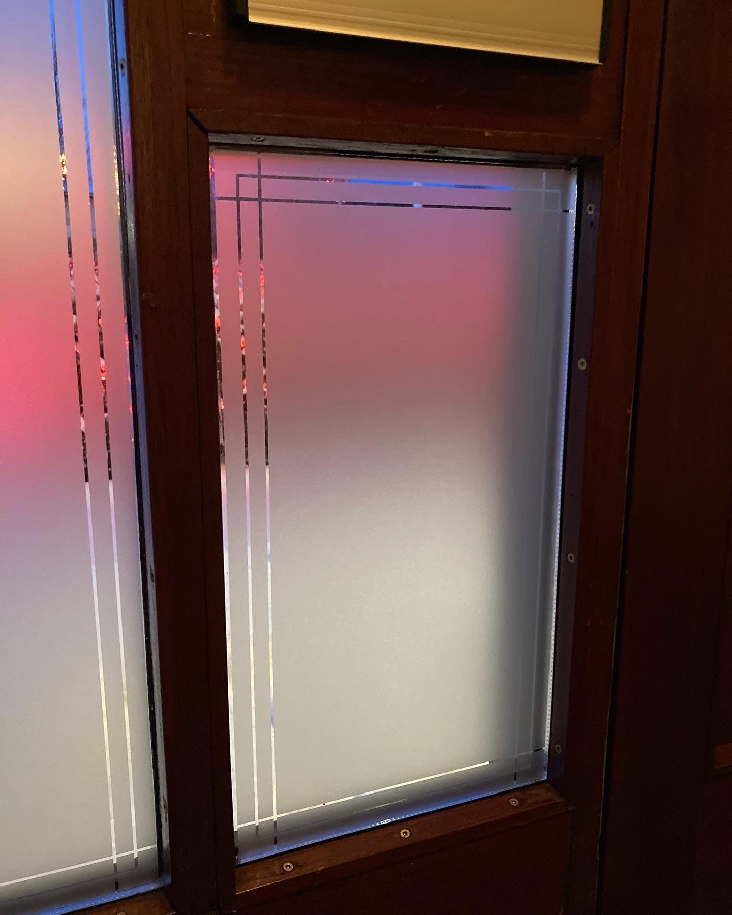 Frosted Window Film | Art Deco minimal | S05