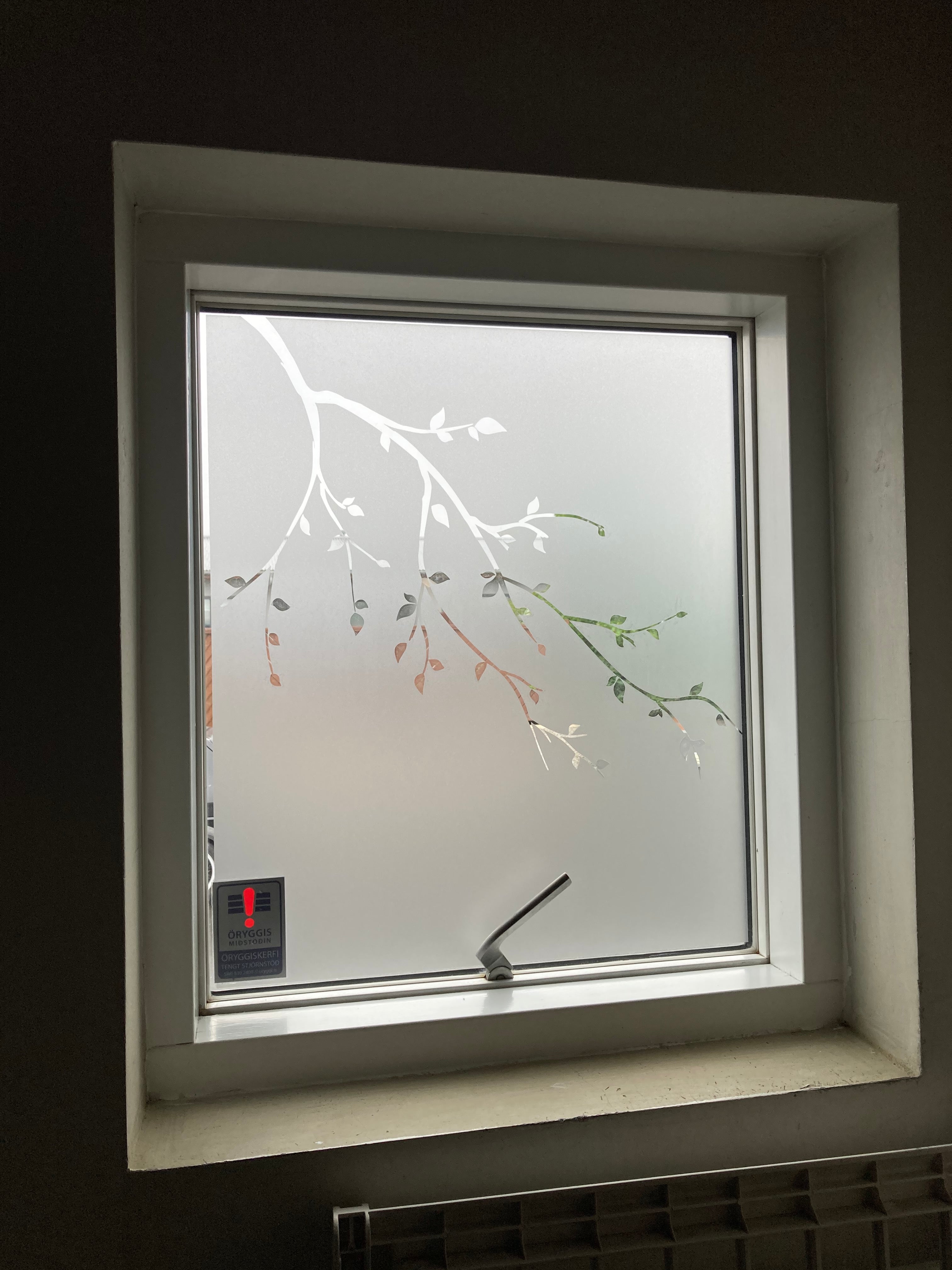 Frosted Window Film | Tree branch 1 | S13